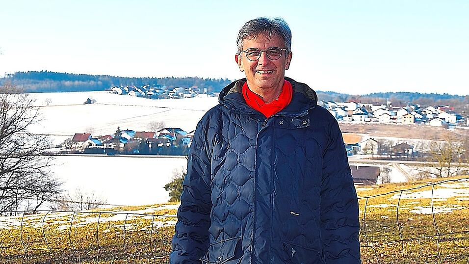 In der Oberbuchbacher Natur h&auml;lt sich Gerald Vilsmeier gern auf - hier kann er entspannen und Energie tanken.