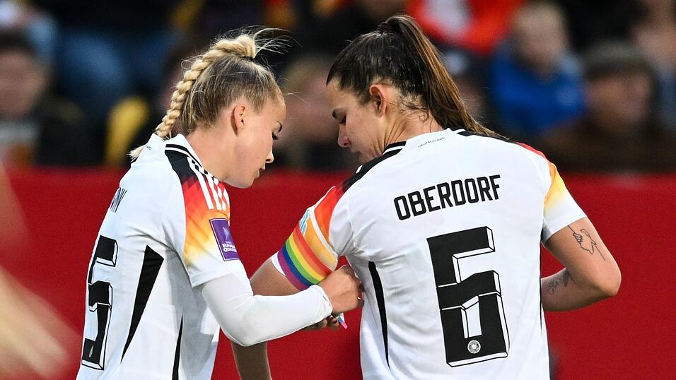 Das Bayern-Duo mit Giulia Gwinn (l.) und Lena Oberdorf kehrt ins Nationalteam zurück