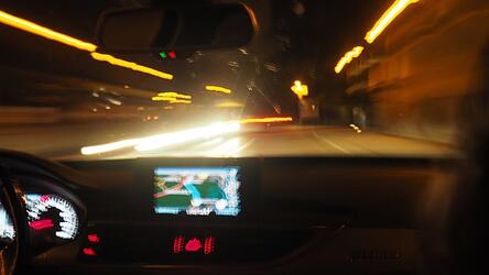 Die Verfolgungsjagd endete mit einem Unfall. (Symbolbild)