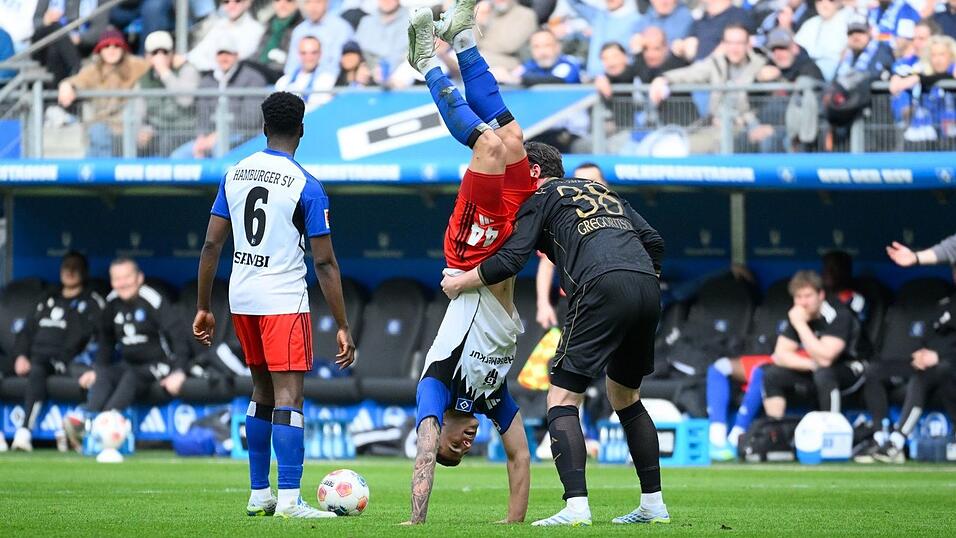 Der HSV und Augsburg trennten sich mit einem Unentschieden.