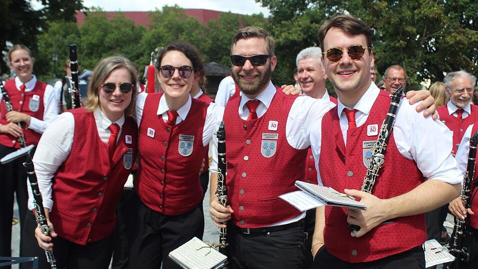 Die Bilder vom Festwochenende der Landshuter Stadtkapelle.