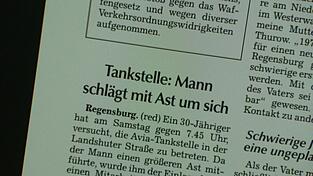 An kuriosen Polizeimeldungen ist manchmal kein Mangel. An kuriosen Polizeimeldungen ist manchmal kein Mangel.