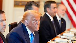 US-Präsident Donald Trump will sich in Sachen Zölle nicht festlegen.