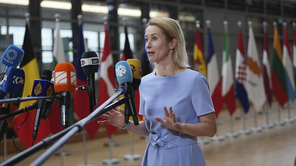 Die Leiterin der Außenpolitik der Europäischen Union, Kaja Kallas,.
