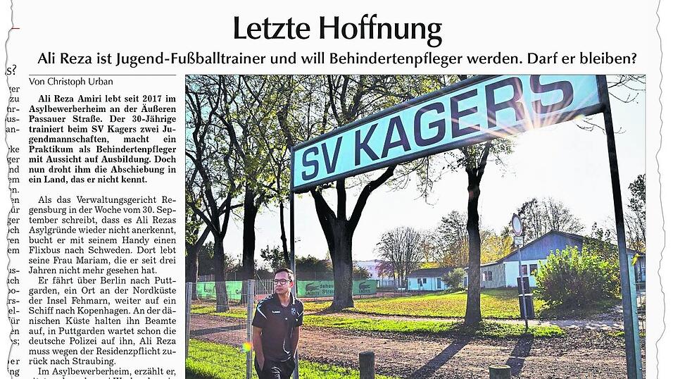 So hat das Tagblatt bereits einmal vor sechs Jahren über Ali Reza Amiri berichtet.