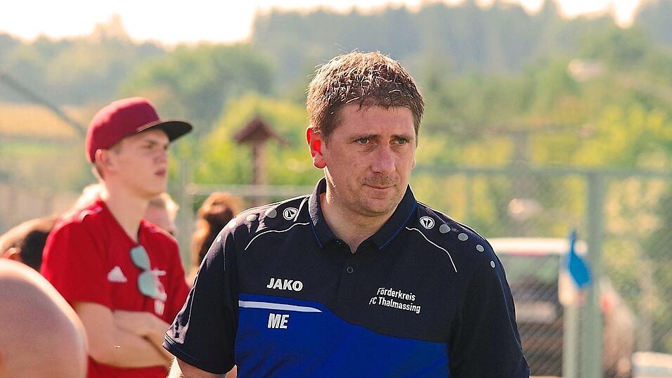'Unsere Ausgangslage ist gut': Matthias Eisenschenk hat mit dem FC Thalmassing noch einiges vor. 'Unsere Ausgangslage ist gut': Matthias Eisenschenk hat mit dem FC Thalmassing noch einiges vor.