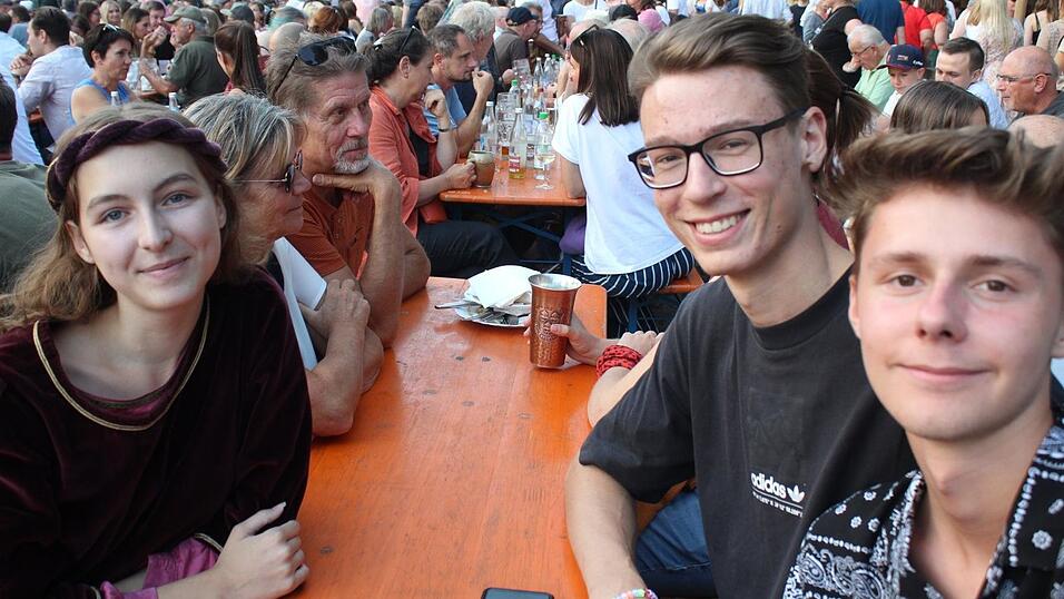 Der Zehrplatz war am Samstag, 22. Juli, gut besucht.