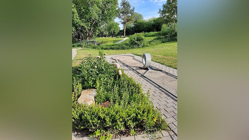Minigolfen in Stamsried.