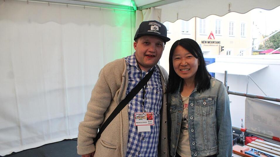 Das Bismarckplatzfest in Landshut war auch am Samstag gut besucht.