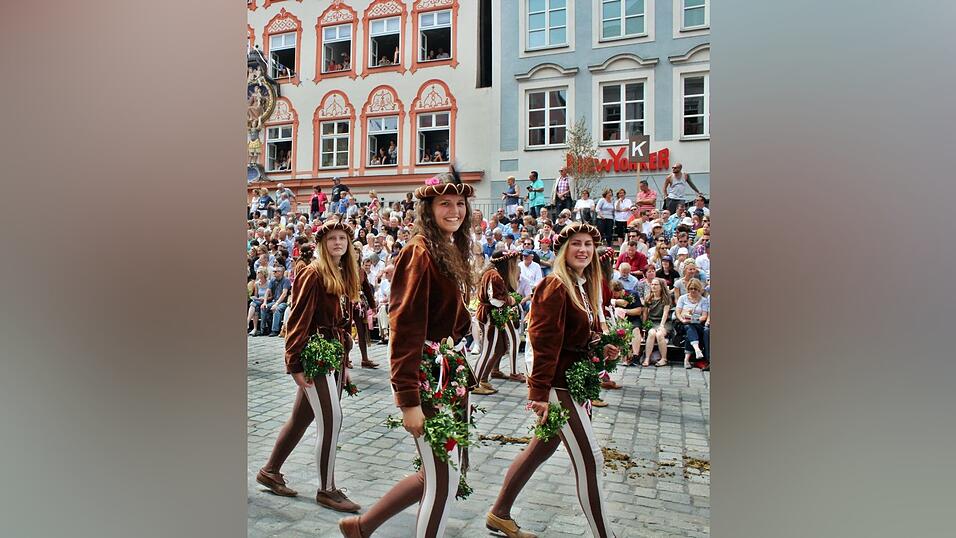 Der letzte Umzug der Landshuter Hochzeit 2017