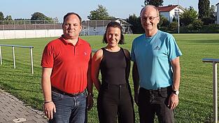 Das Bild zeigt Florian Ferwagner (links), Conny Selyem und Erwin Fußeder von der FWG Bodenkirchen.