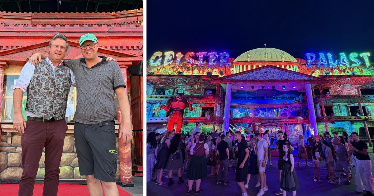 This is how it goes on the world record-breaking ghost train at the ...