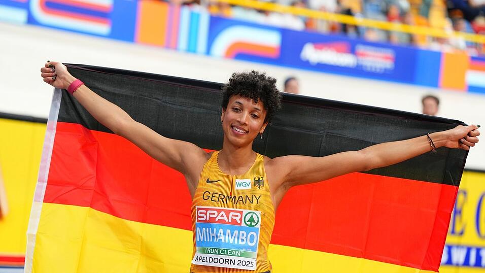 Im letzten Versuch sprang Malaika Mihambo noch zu EM-Bronze. Im letzten Versuch sprang Malaika Mihambo noch zu EM-Bronze.