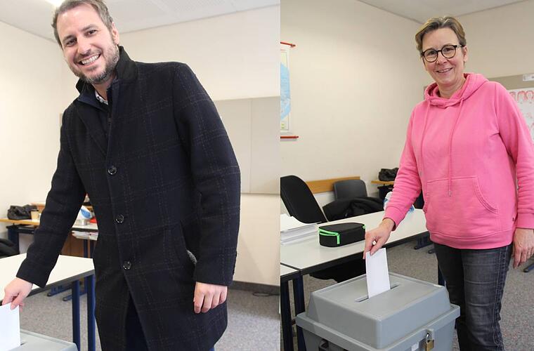 Bürgermeister Matthias Kohlmayer hat heute bereits gegen10.30 Uhr seine Stimme im Wahllokal in der Realschule abgegeben. Auch Stadträtin Heike Aichner machte dort ihr Kreuz – sie war im Stimmbezirk 6 als Wahlhelferin im Einsatz. Zuvor hatte Bürgermeister Kohlmayer an die Landauer appelliert, wählen zu gehen. Bisher liegt die Wahlbeteiligung in Landau bei 60,2 Prozent