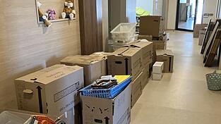 Das Haus Anna muss nach einem Wasserschaden vorübergehend umziehen. 