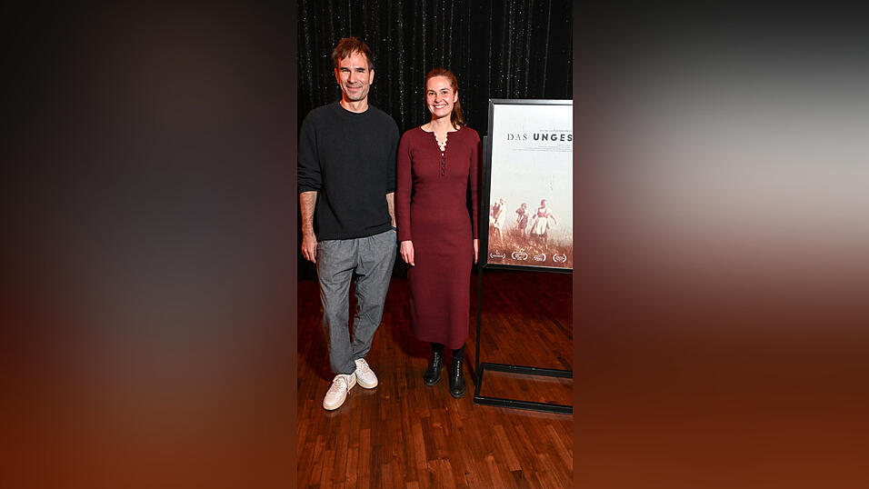 Die Regisseure von 'Das Ungesagte', Patricia Hector (r.) und Lothar Herzog Die Regisseure von 'Das Ungesagte', Patricia Hector (r.) und Lothar Herzog