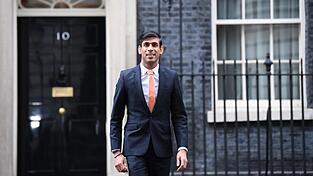 Rishi Sunak ist neuer Premierminister. (Symbolbild)