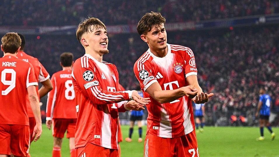 Bayern-Profi Tom Bischof (r) erwartet &laquo;zwei brutale Spiele&raquo; gegen Real.