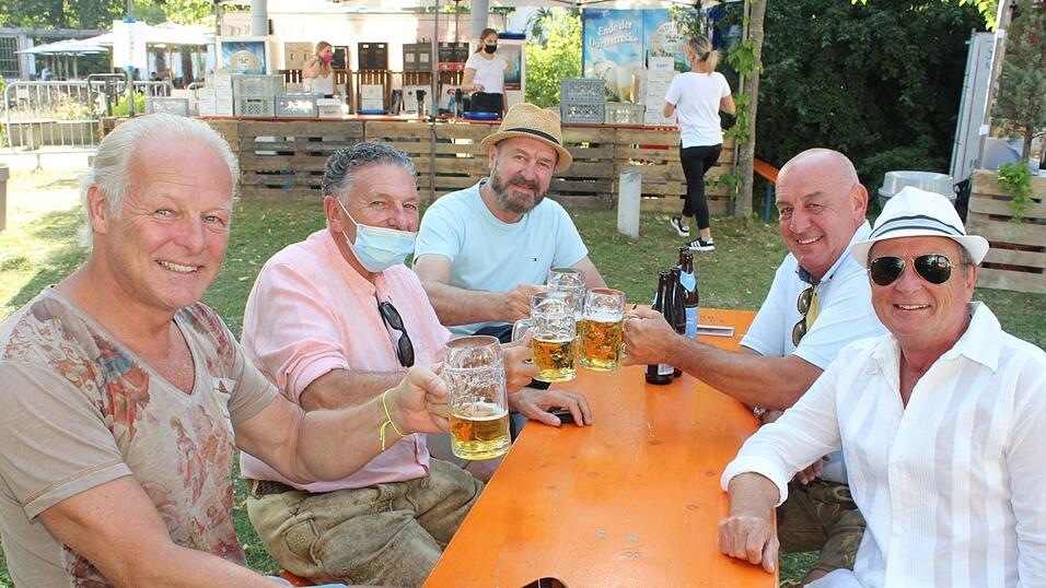 Idealer Auftakt für das Sommerfest auf der Mühleninsel in Landshut.