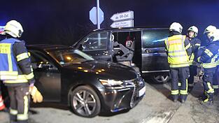 Am Hirschberger Ring hat es am Samstagabend gekracht.