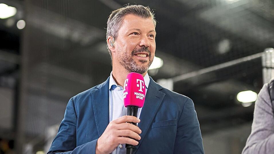 Erich Goldmann hat in Landshut seine Eishockey-Karriere begonnen. Jetzt kommentiert er die Spiele des Deutschland-Cups für den Sender MagentaSport. Erich Goldmann hat in Landshut seine Eishockey-Karriere begonnen. Jetzt kommentiert er die Spiele des Deutschland-Cups für den Sender MagentaSport.