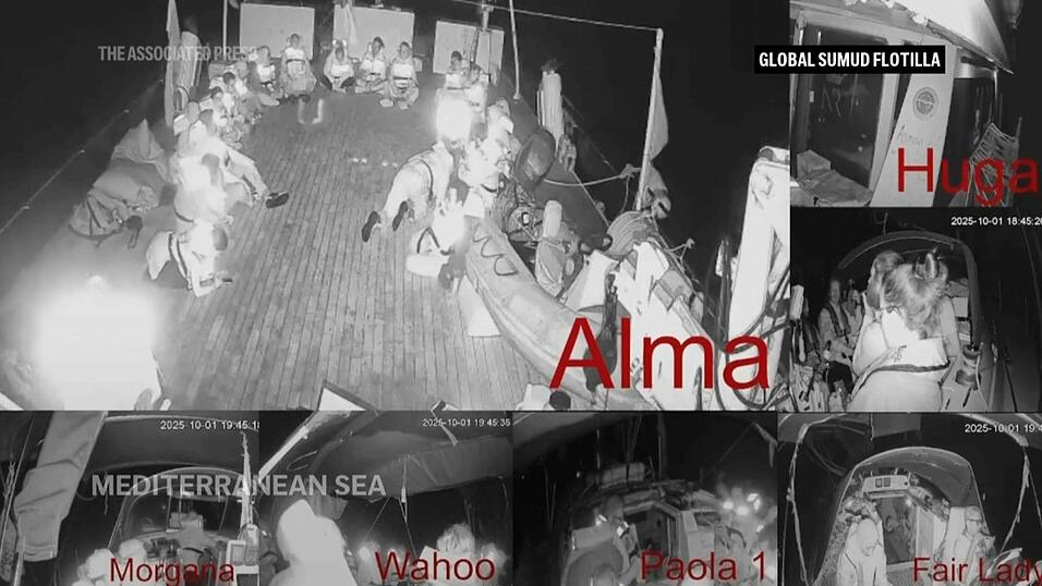 Israels Kriegsmarine hat die Gaza-Flottille gestoppt, bevor sie mit ihren Hilfsgütern den umkämpften Gazastreifen erreichen konnte.