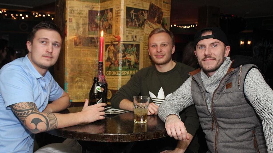 Der Samstagabend im Irish Pub.