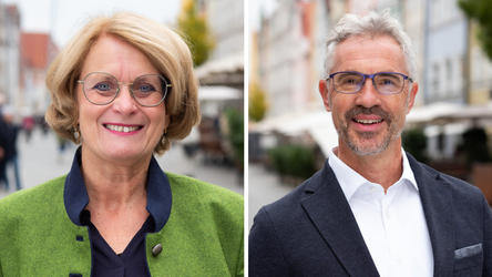 Iris Haas (links) und Christoph Rabl führten die Grünen-Fraktion im Landshuter Stadtrat nach der Kommunalwahl gemeinsam an. Nun verlässt Haas die Partei und wechselt zur ÖDP. Iris Haas (links) und Christoph Rabl führten die Grünen-Fraktion im Landshuter Stadtrat nach der Kommunalwahl gemeinsam an. Nun verlässt Haas die Partei und wechselt zur ÖDP.