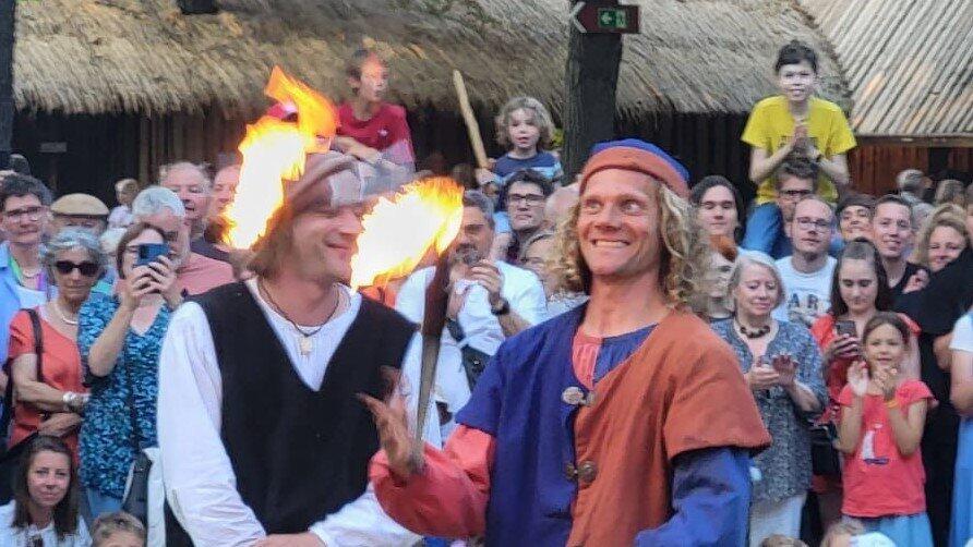 So sieht das aus, wenn Ingmar Schweders Papa zum Essen nach dem Grillen ruft - also im &uuml;bertragenen Sinne.&nbsp;