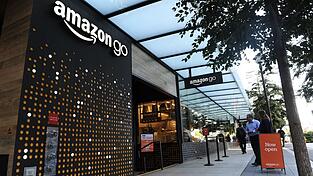 Die Gesch&auml;fte von Amazon Go kamen ohne Kassen aus. (Archivbild)