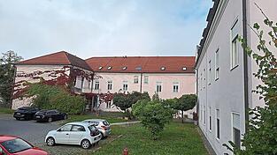 Das ehemalige Elisabethenheim am Perlasberg wird demnächst für den Medizincampus umgebaut.