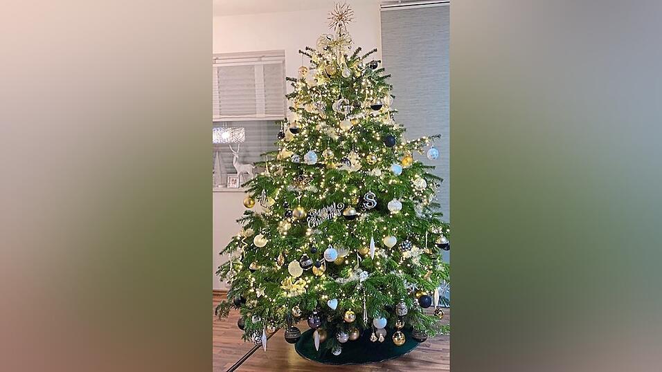 Schmuck: der Christbaum von Gabriela Scheibengraber.