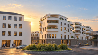 So soll der Wohn- und Gewerbekomplex am Floßhafen aussehen. So soll der Wohn- und Gewerbekomplex am Floßhafen aussehen.