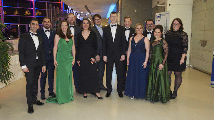 Feiern k&ouml;nnen sie, die Wirtschaftsjunioren - hier ist der Beweis!