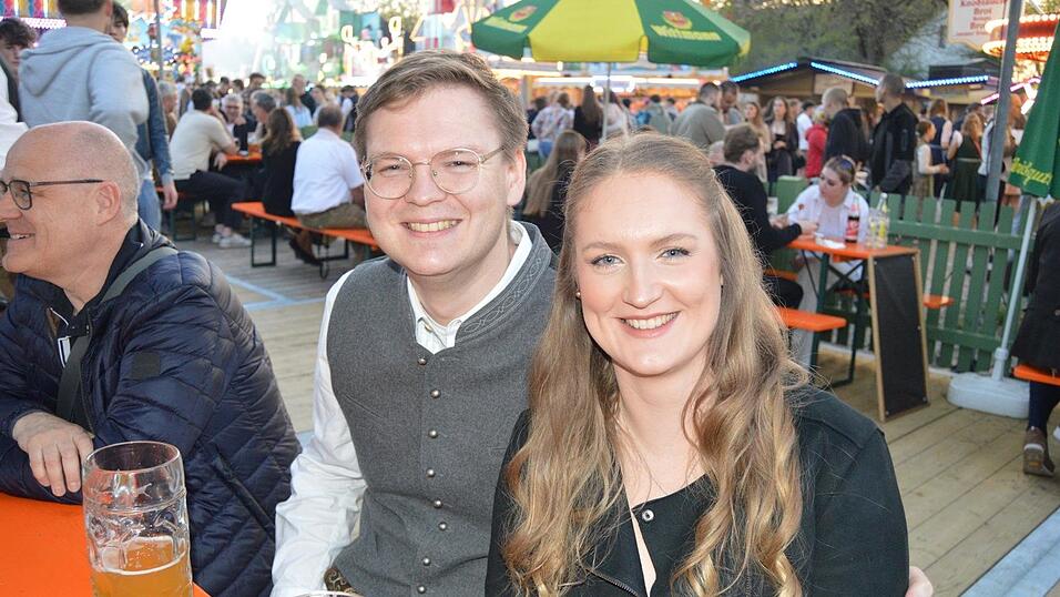 Viele Landshuter feierten am Freitag auf der Dult.&nbsp;