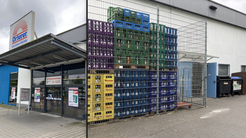 Der Täter passte den Mitarbeiter im Bereich der Anlieferung ab.  Der Täter passte den Mitarbeiter im Bereich der Anlieferung ab.