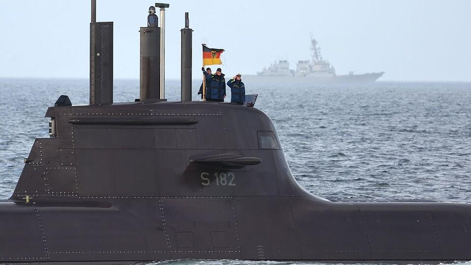Die deutschen U-Boote sind in Eckernförde beheimatet. (Archivbild) Die deutschen U-Boote sind in Eckernförde beheimatet. (Archivbild)