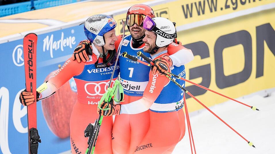 Das  Schweizer Ausnahme-Skiteam feiert einen Dreifacherfolg in Norwegen.