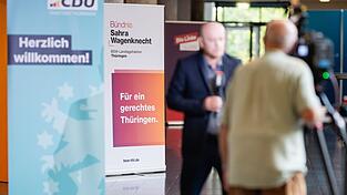 In der BSW-Fraktion steht es 13 zu 2 für die Fortsetzung des Regierungsbündnisses in Thüringen. In der BSW-Fraktion steht es 13 zu 2 für die Fortsetzung des Regierungsbündnisses in Thüringen.