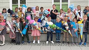 Für 24 Erstklässler ging am Dienstag die Schule los.