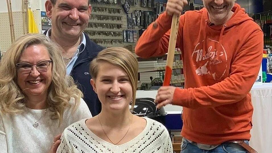 Im Werkmarkt Alteneder hat Bernhard 'Fleischi' Fleischmann den Dreh schon im Kasten.