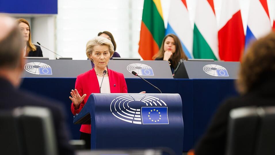 Die Europäische Union muss handeln, sagt Kommissionspräsidentin Ursula von der Leyen. (Archivbild) Die Europäische Union muss handeln, sagt Kommissionspräsidentin Ursula von der Leyen. (Archivbild)
