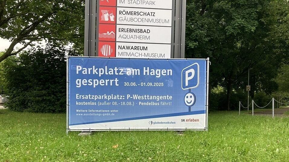 Der Gro&szlig;parkplatz Am Hagen wird wieder gesperrt.