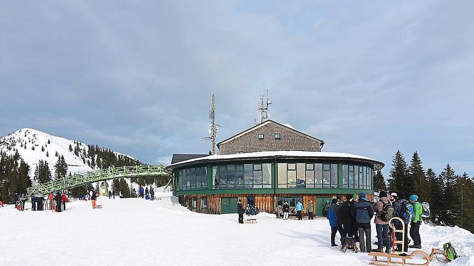 Das Panoramarestaurant auf dem Wallberg. Hier soll im Winter das Snow-Peak-Festival stattfinden.