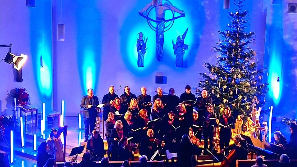 Das Weihnachtskonzert in der Kirche St. Johannes stand unter dem Motto &bdquo;Der Stern von Bethlehem&ldquo;.