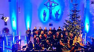 Das Weihnachtskonzert in der Kirche St. Johannes stand unter dem Motto &bdquo;Der Stern von Bethlehem&ldquo;.