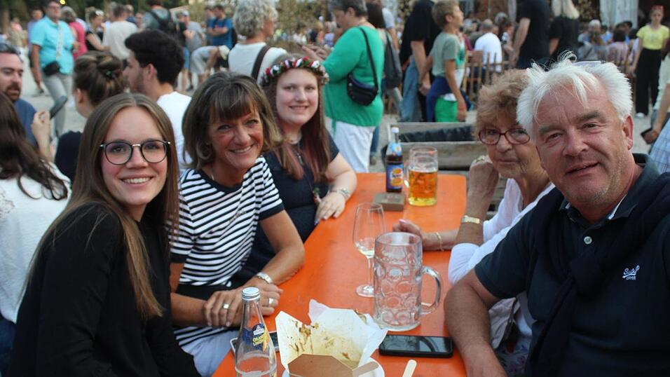 Der Zehrplatz war am Samstag, 22. Juli, gut besucht.