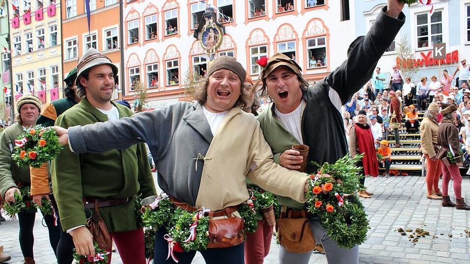 Der letzte Umzug der Landshuter Hochzeit 2017