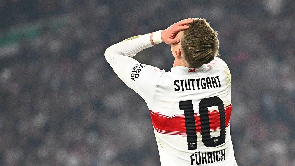 Oh nein! Der formstarke Flügelstürmer Chris Führich wurde wie VfB-Kollege Maximlian Mittelstädt zum «Härtefall» bei der WM-Nominierung. (Archvivbild) Oh nein! Der formstarke Flügelstürmer Chris Führich wurde wie VfB-Kollege Maximlian Mittelstädt zum «Härtefall» bei der WM-Nominierung. (Archvivbild)