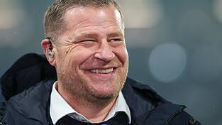 Bayern M&uuml;nchens Sportvorstand Max Eberl blickt dem Champions-League-Halbfinale in Paris zuversichtlich entgegen. (Archivbild)